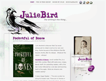 Tablet Screenshot of juliebird.ca